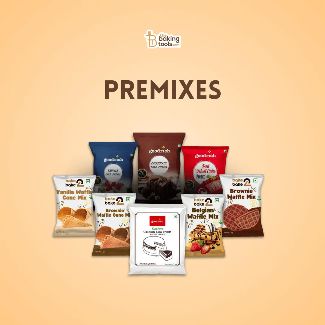 Shop Premixes for Cakes, Muffins, Cupcakes, Waffles & Much More - thebakingtools.com